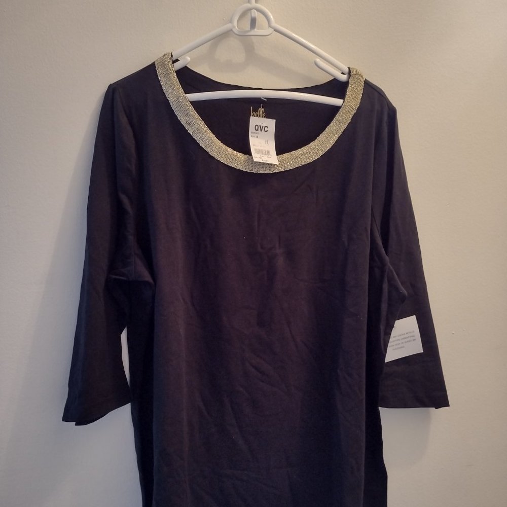 Belle by Kim 3/4 Sleeve Top - NWT